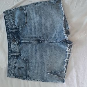 AsYou high waisted jean denim shorts size 30"